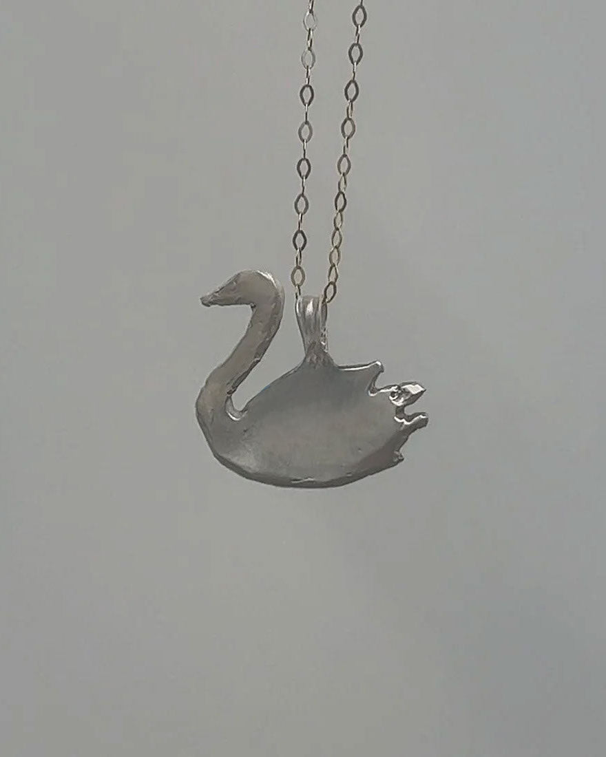 Swan necklace
