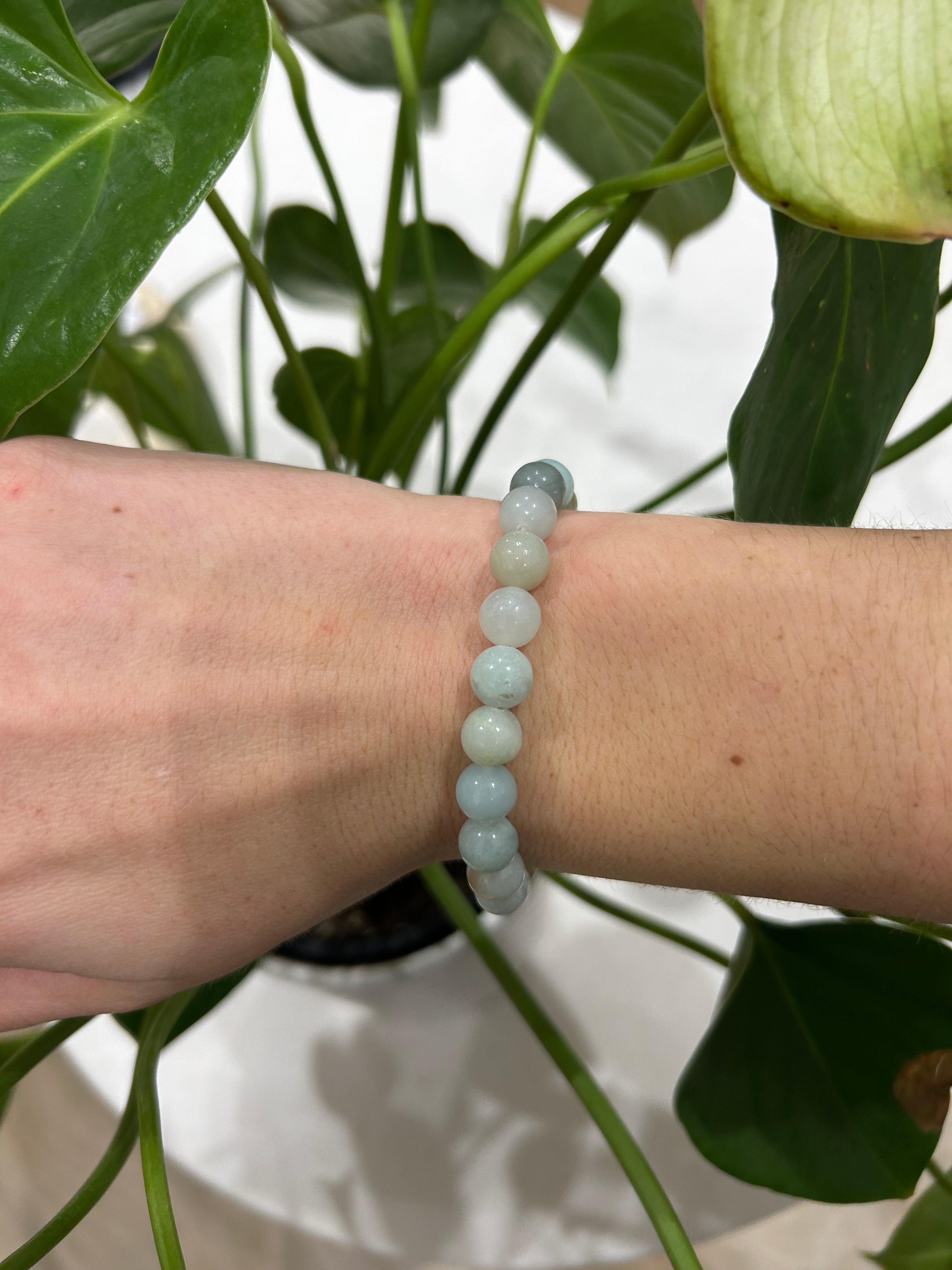 Gemstone beaded bracelets