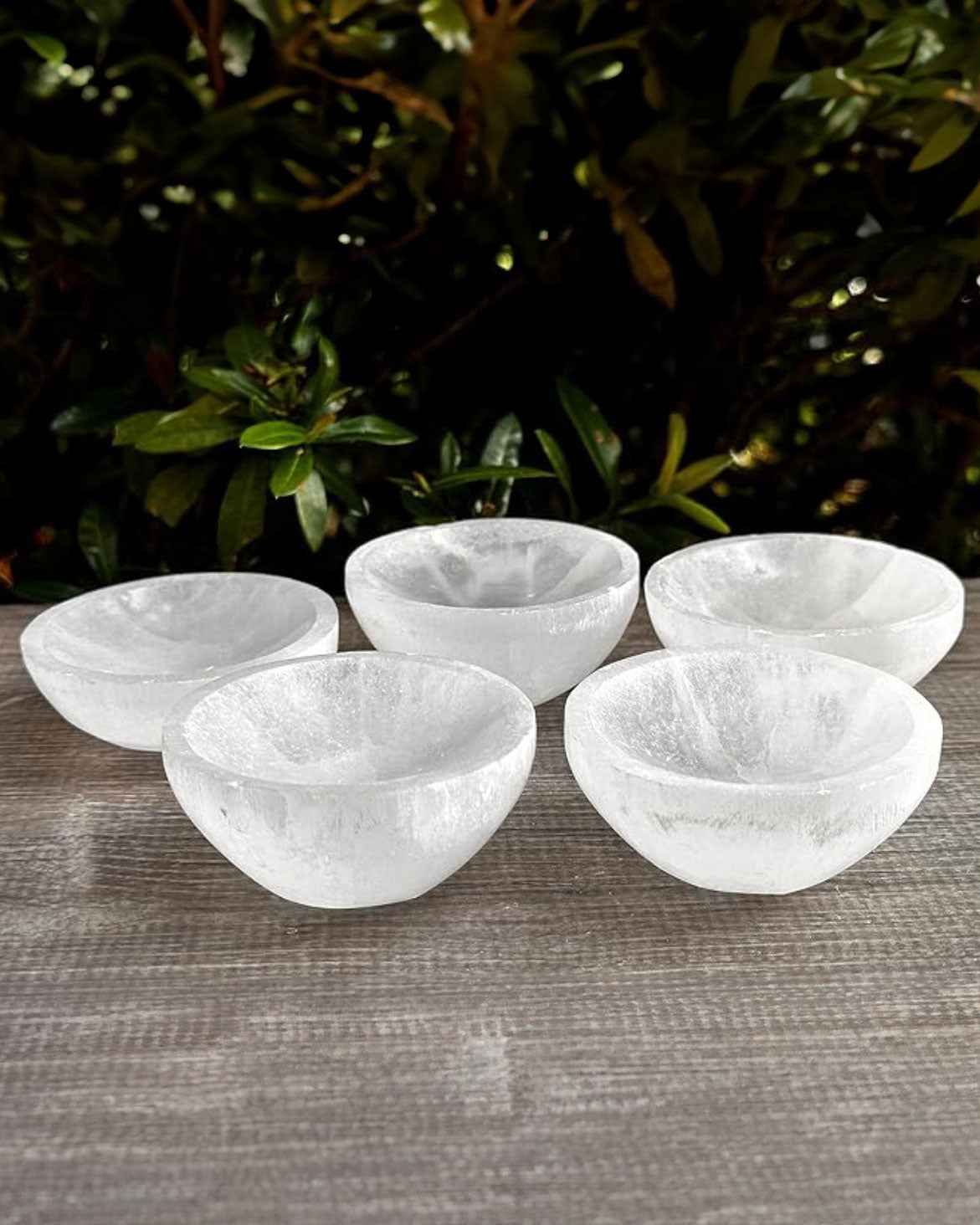 Selenite Circle Bowl