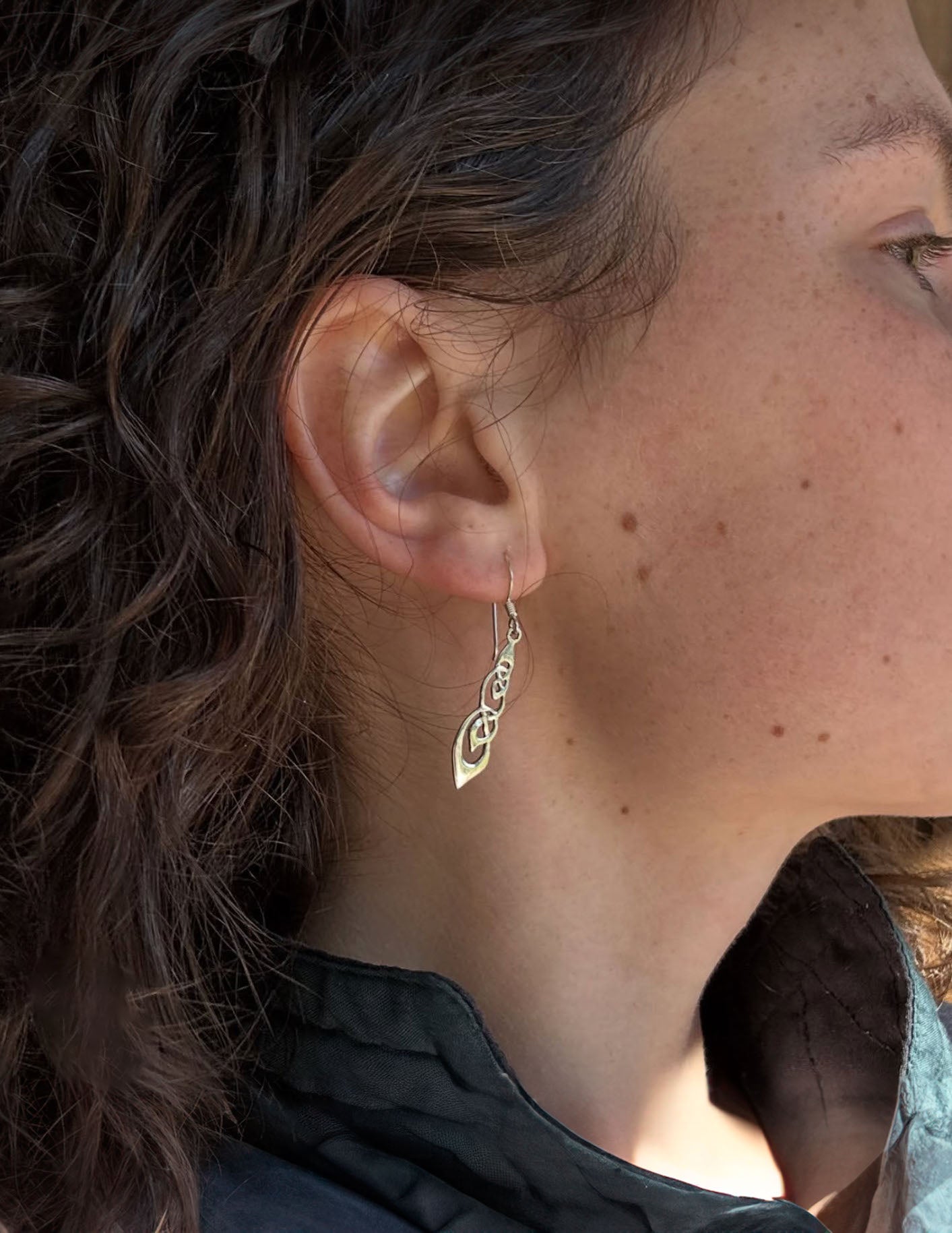 Sterling Silver Celtic Earrings