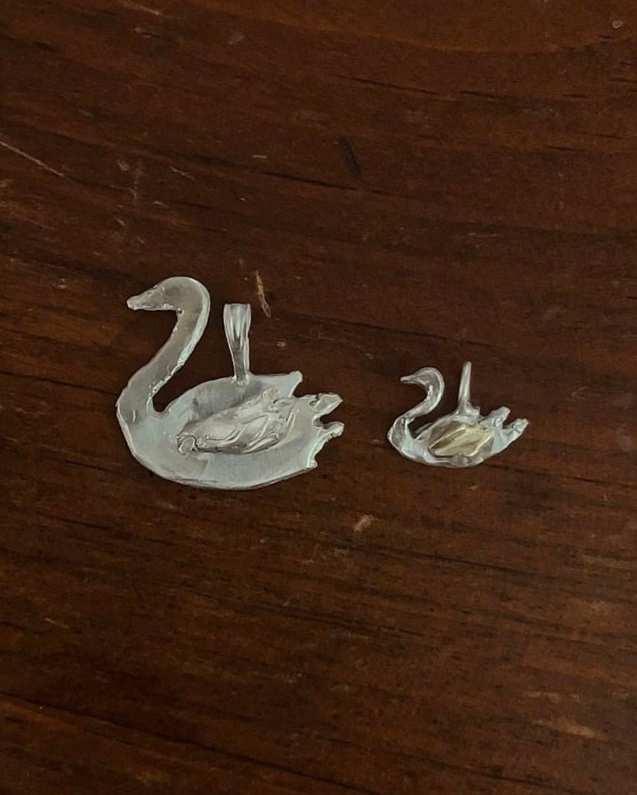 Swan necklace