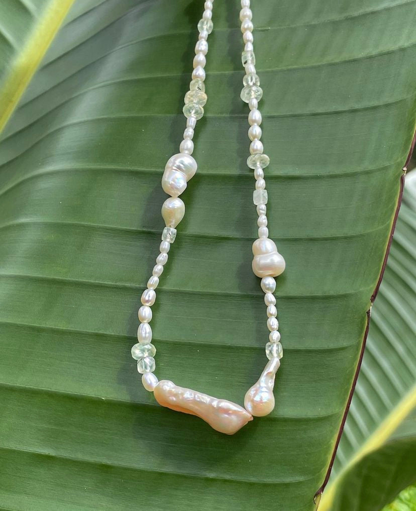 Custom stone necklace