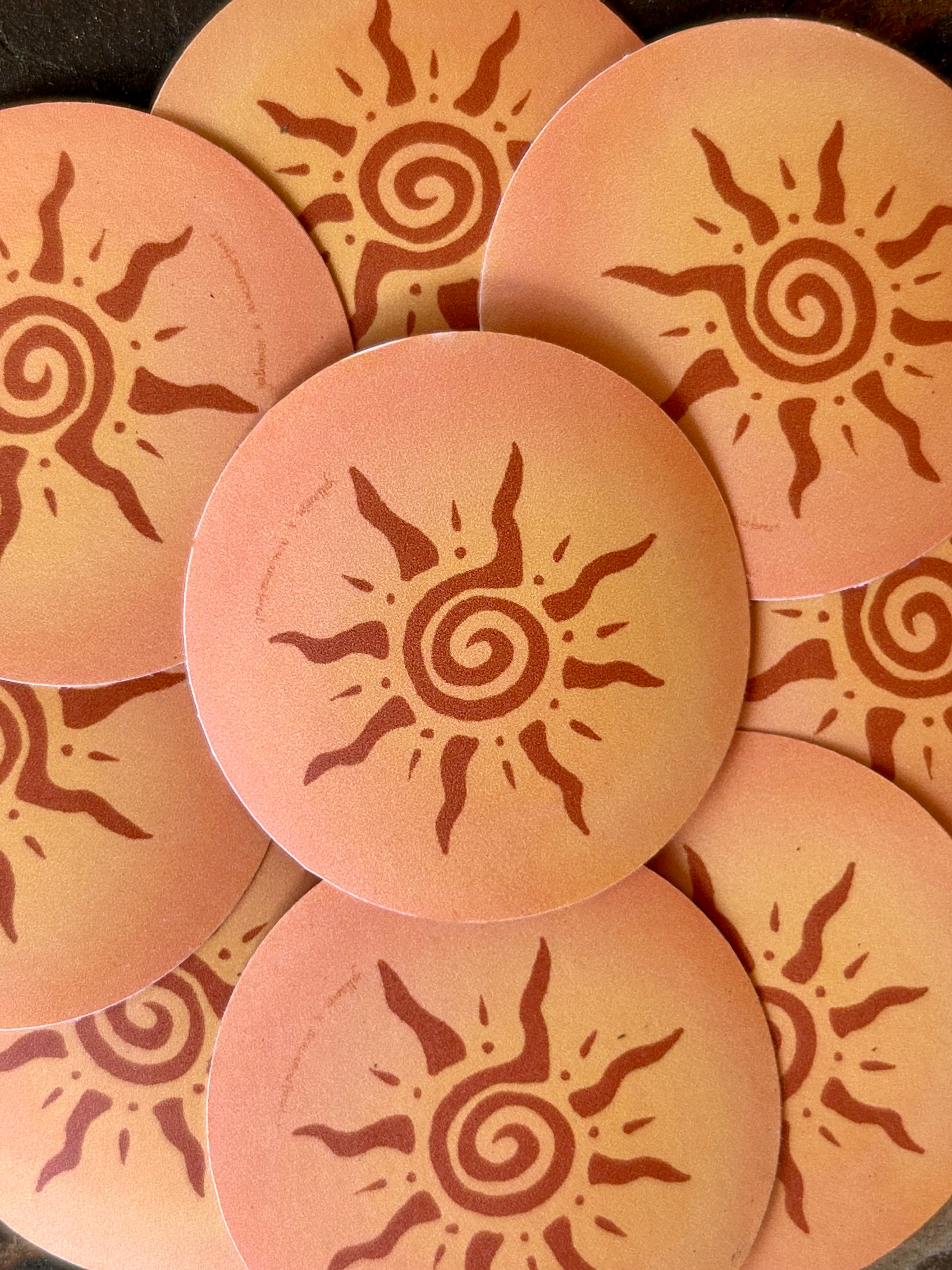 Sun Sticker