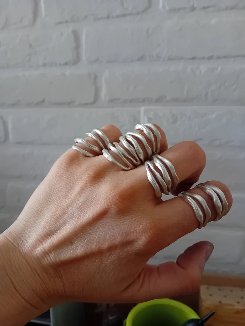 Organic Stacking Ring | Made to order