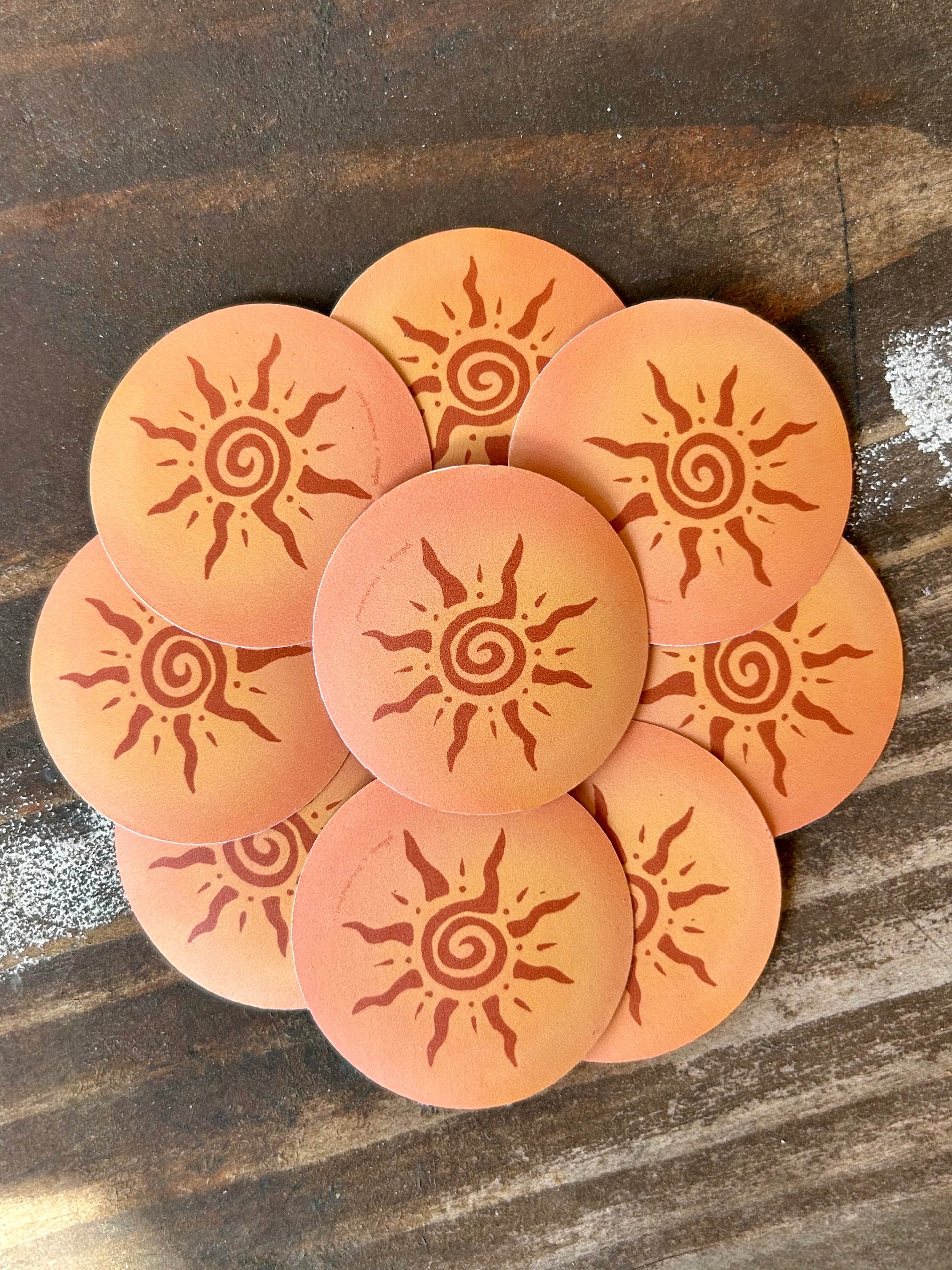 Sun Sticker