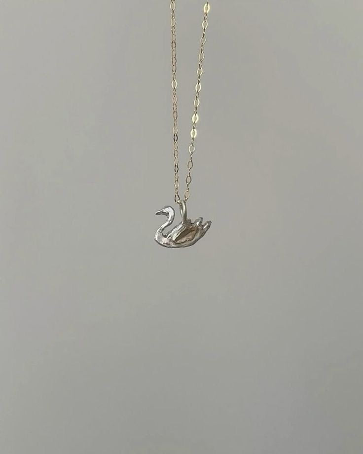 Swan necklace