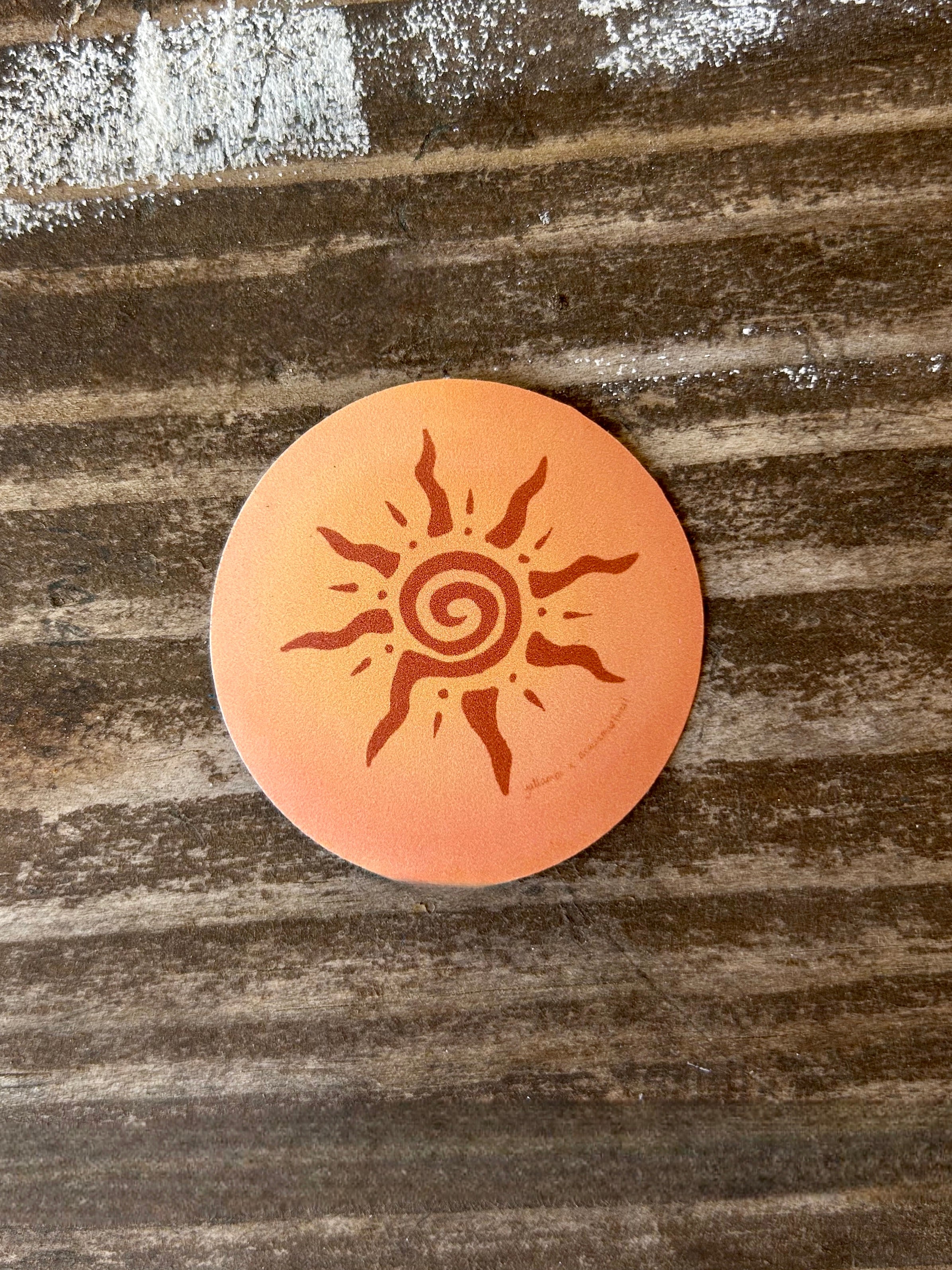 Sun Sticker