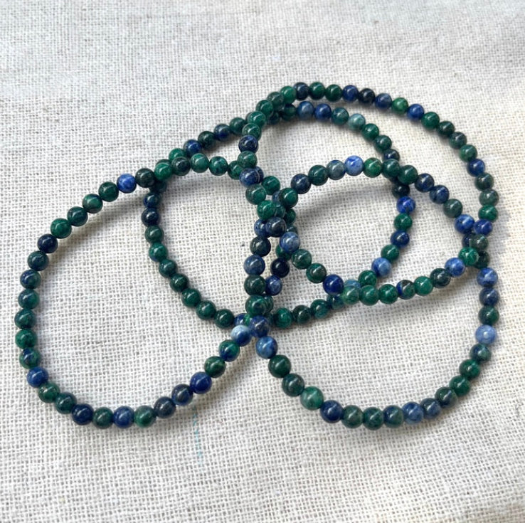 Gemstone beaded bracelets