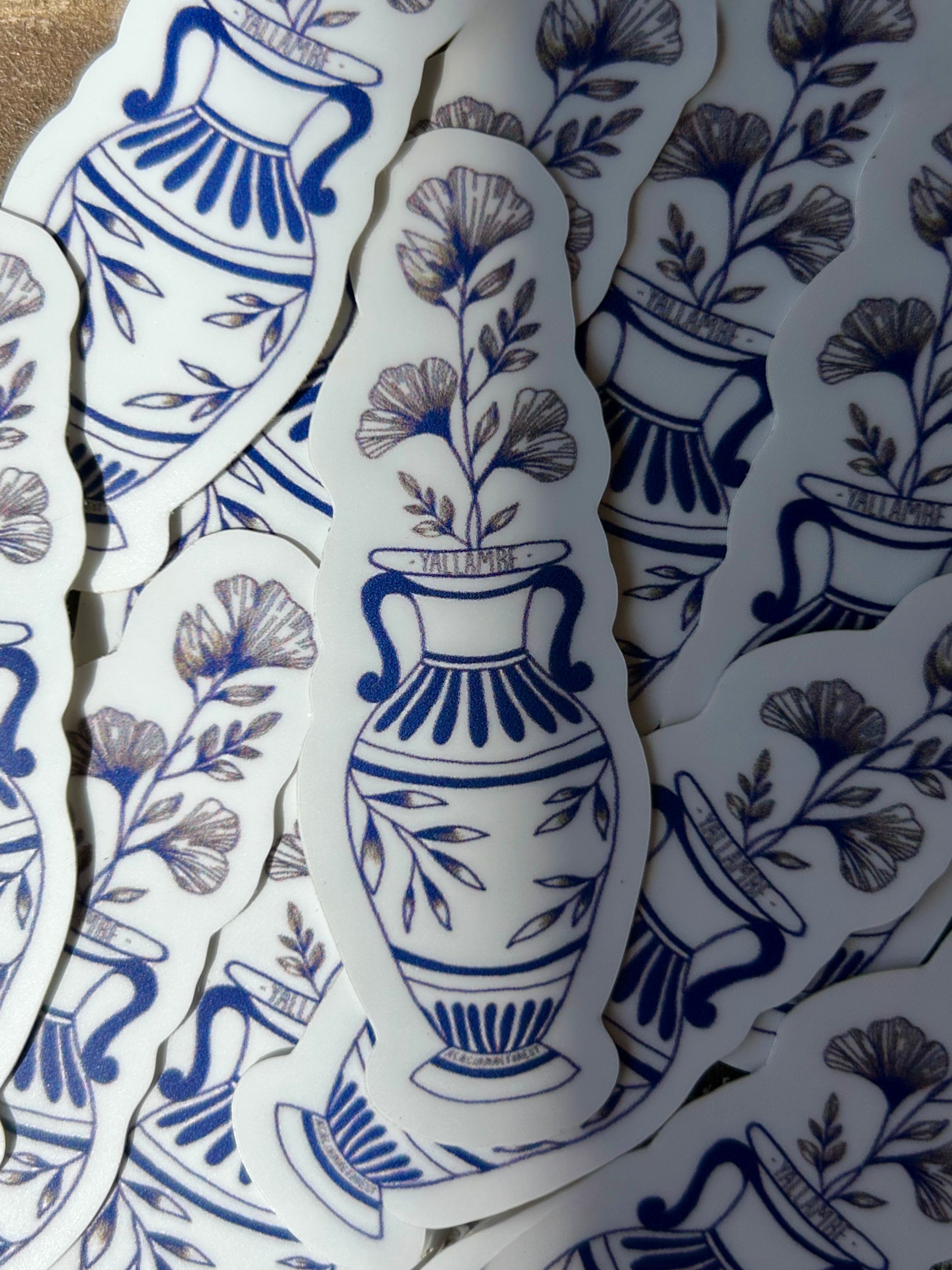 Vase Sticker