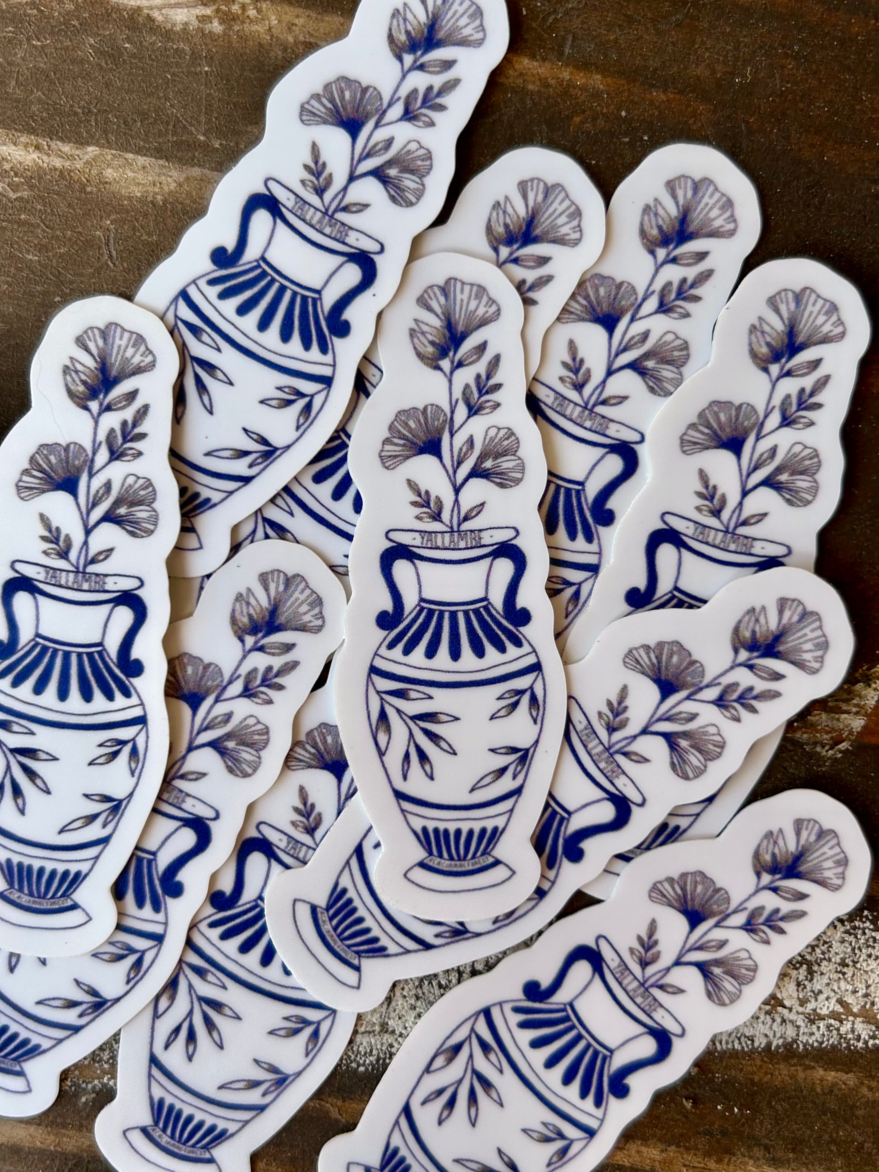 Vase Sticker