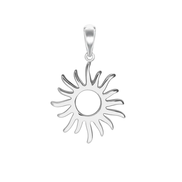 OPEN SUN CHARM (25 X 17MM)