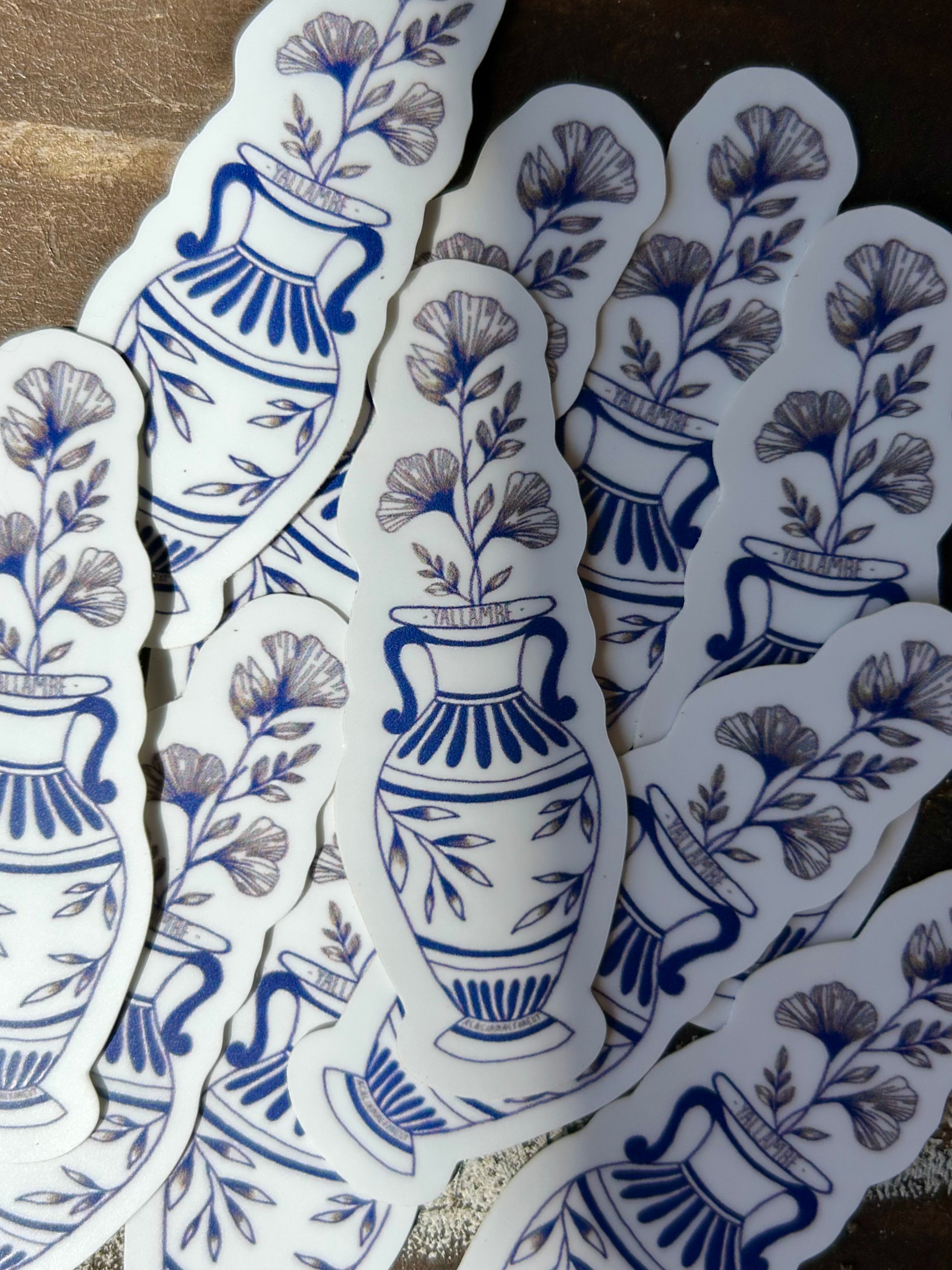 Vase Sticker