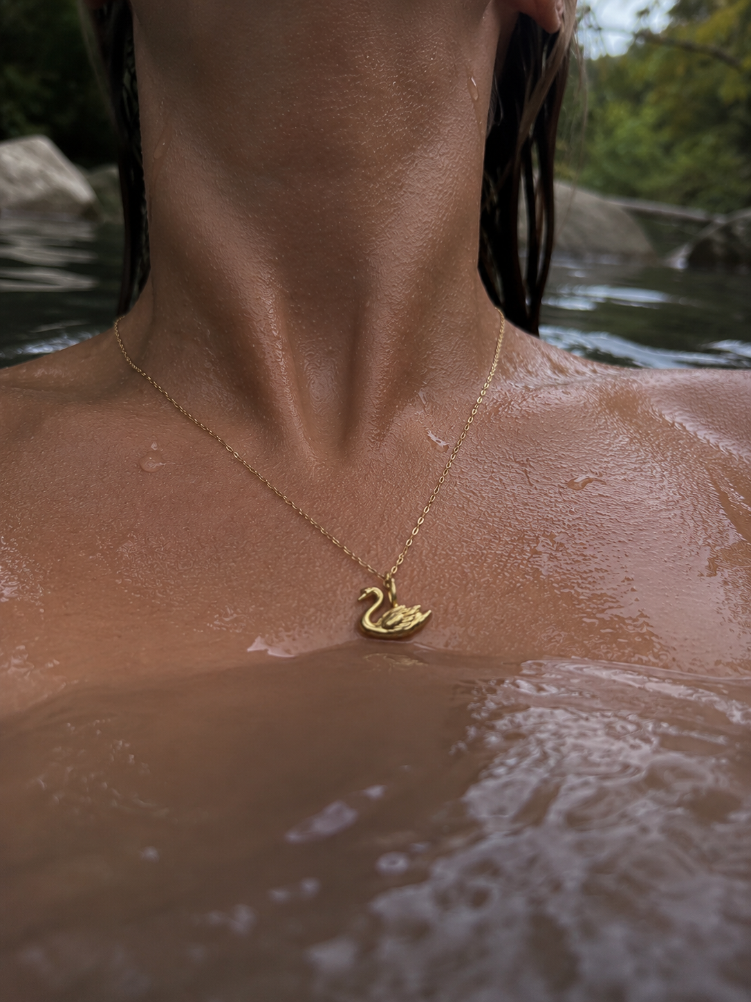Swan Necklace
