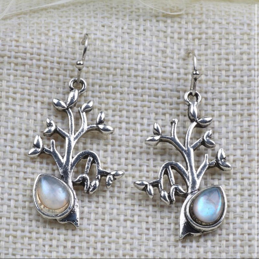 Tree earrings