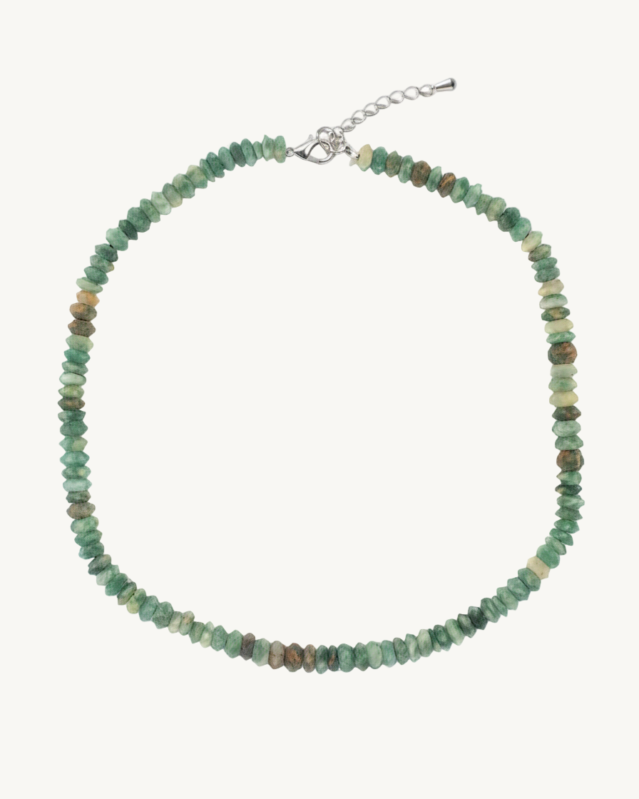 Green Nephrite Jade Necklace