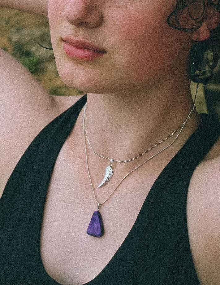 Cybertooth Tiger's Tooth Pendant