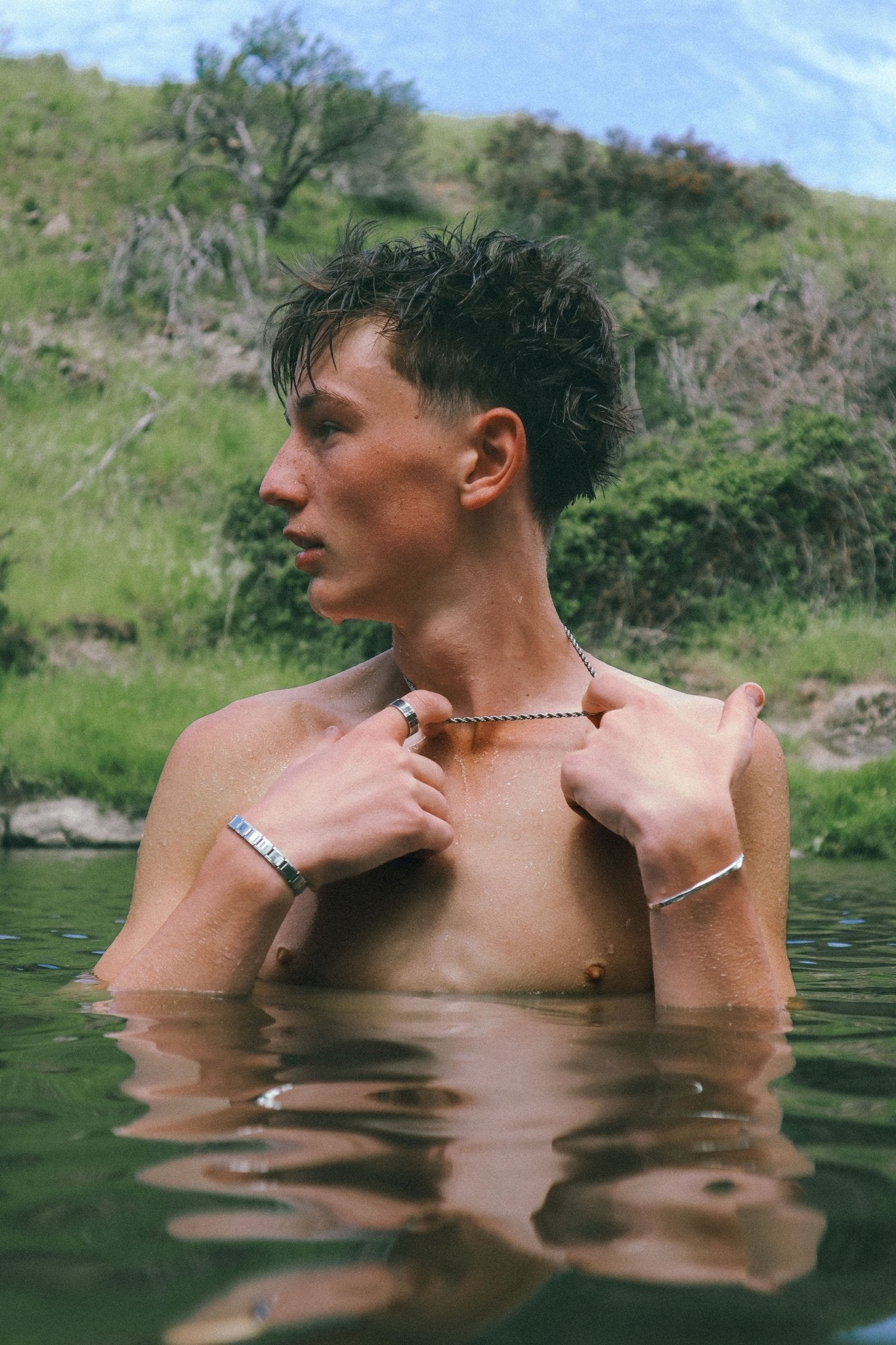 Stainless Steel Link Bracelet - Yallambe