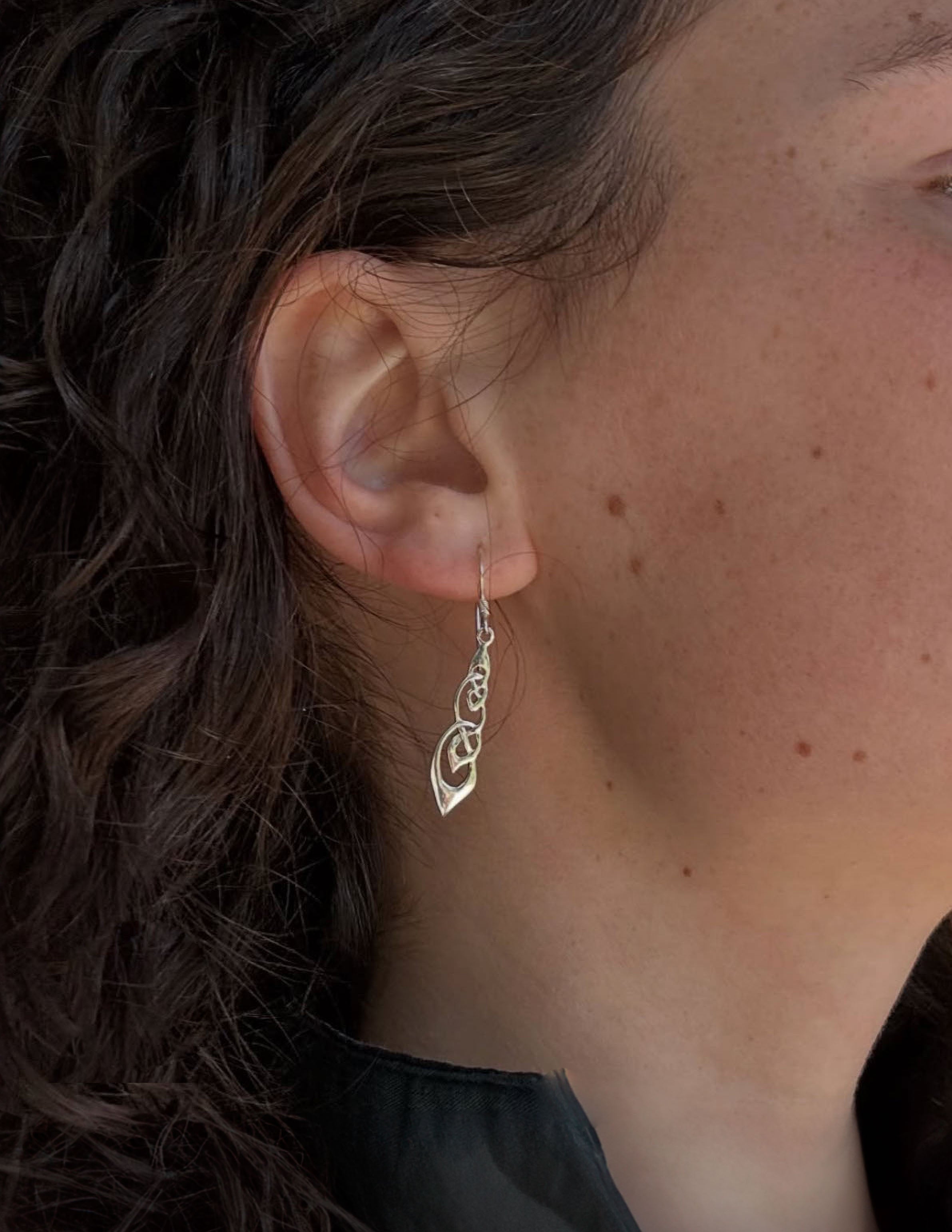 Sterling Silver Celtic Earrings