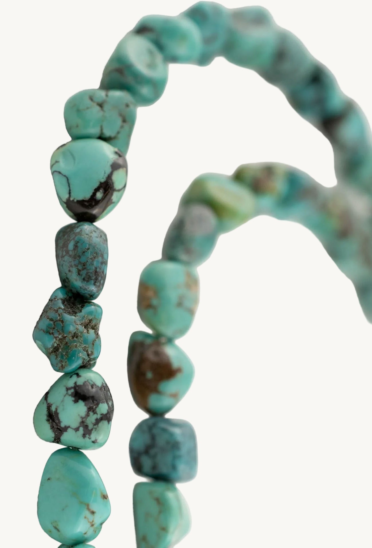 Dark Aqua Turquoise Necklace
